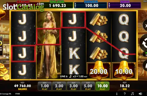 Скрин3. Black Lounge Bell Link слот