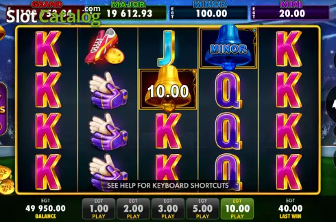 Скрин2. Goal Kings Bell Link слот