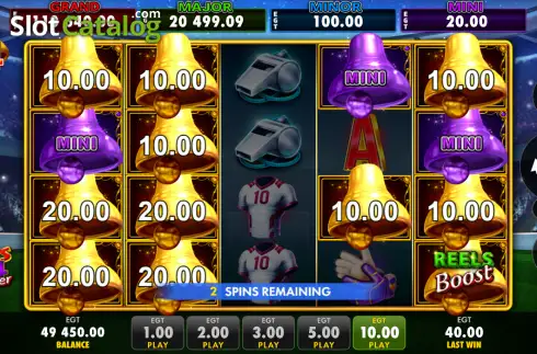 Скрин3. Goal Kings Bell Link слот