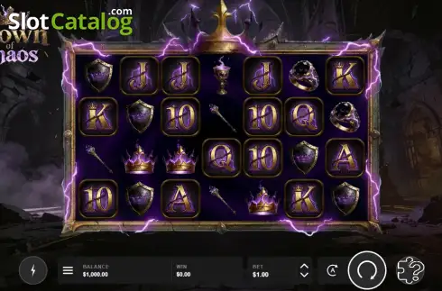 Скрин2. Crown of Chaos слот
