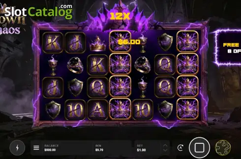 Скрин3. Crown of Chaos слот