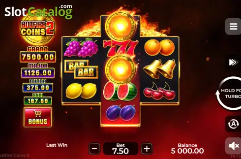 Скрин2. Hotfire Coins 2 слот
