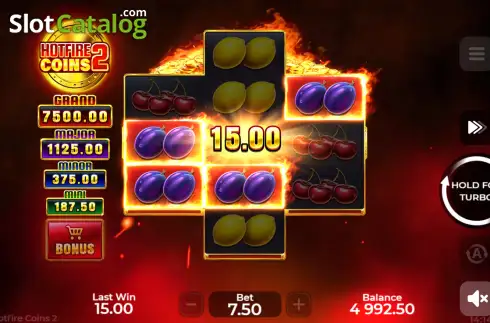 Скрин3. Hotfire Coins 2 слот