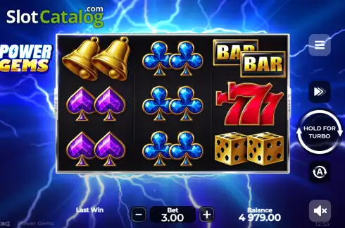 Скрин2. Power Gems (EnjoyGaming) слот