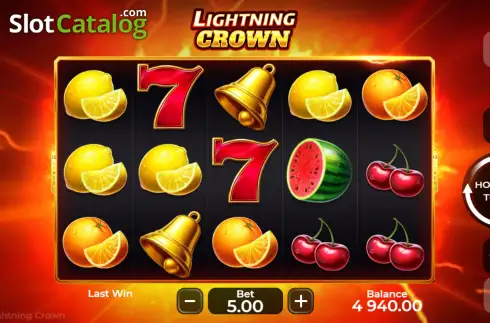 Скрин2. Lightning Crown слот