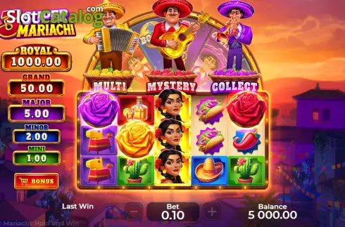 Скрин2. 3 Super Mariachi слот