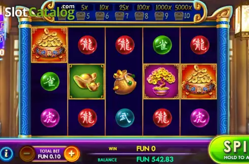 Скрин2. 10 Caishen's Chests слот