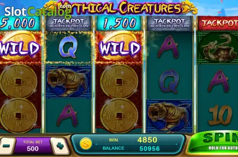 Скрин3. Mythical Creatures (EpicWin) слот