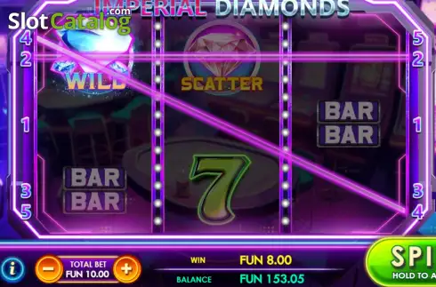 Скрин3. Imperial Diamonds слот