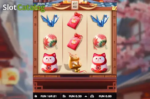 Скрин2. Neko Blessing слот