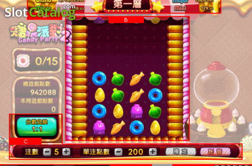 Скрин2. Candy Party 2 слот