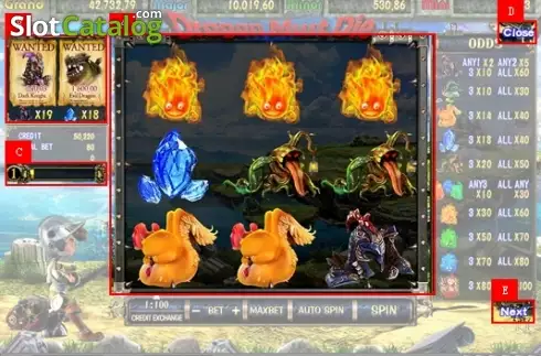 Скрин2. Dragon Must Die слот