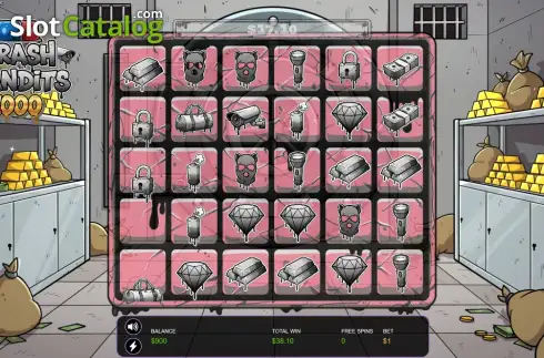 Скрин3. Trash Bandits 1000 слот