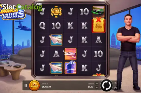 Скрин2. Eddies Vaults слот