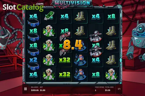 Скрин3. Multivision слот