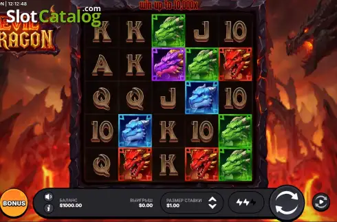 Скрин2. Evil Dragon (Fastplay) слот
