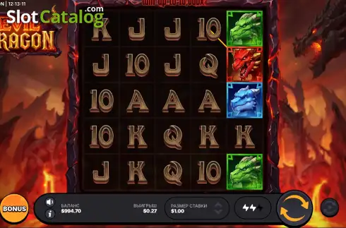 Скрин3. Evil Dragon (Fastplay) слот