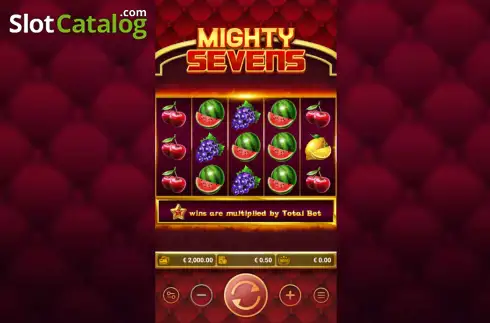 Скрин2. Mighty Sevens слот