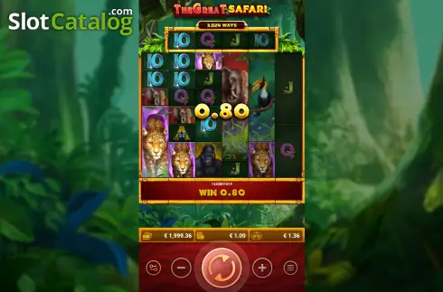 Скрин5. The Great Safari слот