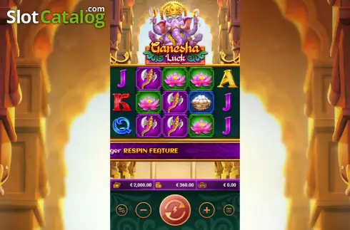 Скрин2. Ganesha Luck слот
