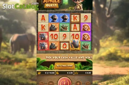 Скрин2. Jungle Quest слот