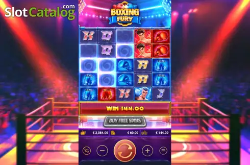 Скрин3. Boxing Fury слот