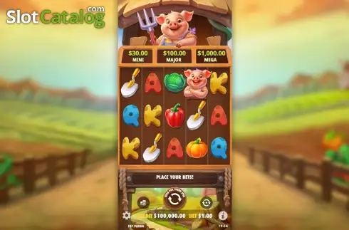 Скрин3. Pig Farm слот