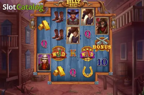 Скрин2. Billy West Wild Hunt слот