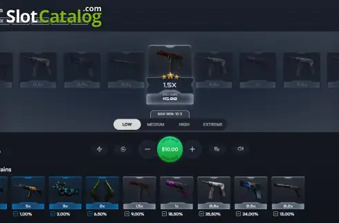 Скрин3. CASE OPENING слот