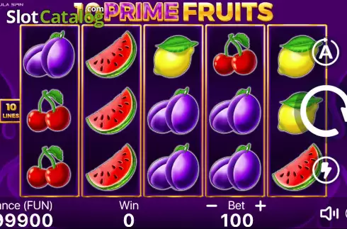 Скрин2. 10 Prime Fruits слот