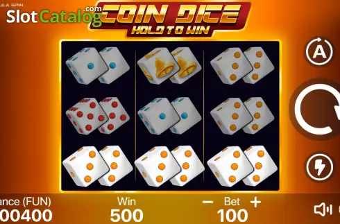 Скрин3. Coin Dice: Hold to Win слот