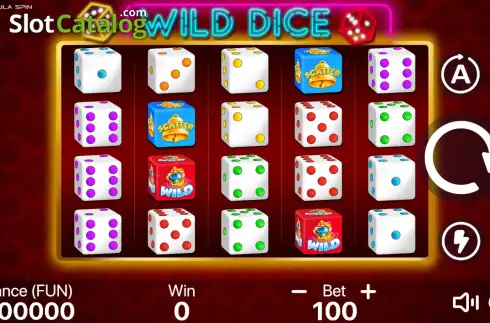 Скрин2. Wild Dice слот
