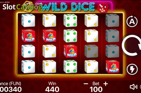 Скрин3. Wild Dice слот