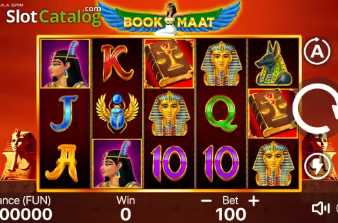 Скрин2. Book of Maat слот