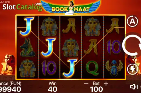 Скрин3. Book of Maat слот