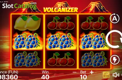 Скрин3. Volcanizer слот