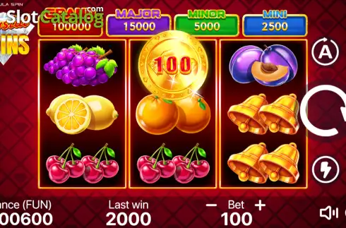 Скрин2. Crystal Coins: Hold to Win слот