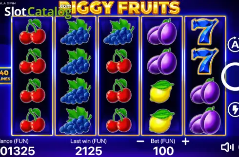 Скрин2. Piggy Fruits слот