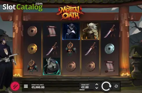Скрин2. Mortal Oath слот