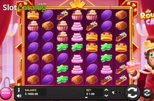 Скрин2. Royale Cake слот