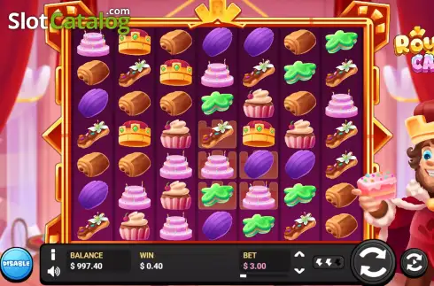 Скрин3. Royale Cake слот