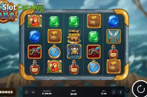 Скрин2. Wild Sails слот