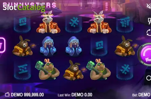 Скрин2. Bunnysters слот
