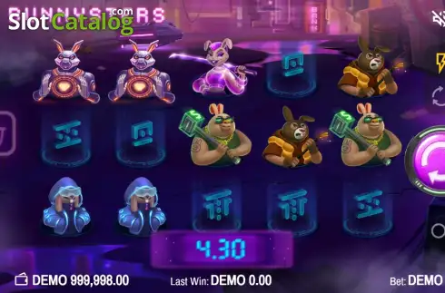 Скрин3. Bunnysters слот