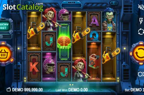 Скрин2. Book of Zombies слот