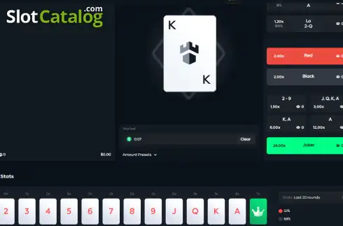 Скрин2. HiLo (Gamdom Originals) слот