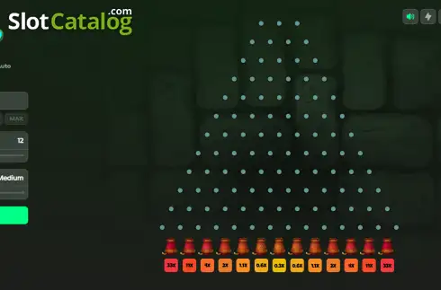 Скрин2. Plinko (Gamdom Originals) слот