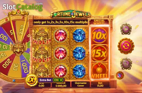 Скрин2. Fortune Jewels слот