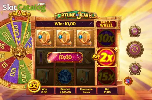 Скрин3. Fortune Jewels слот