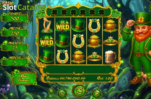Скрин2. Celtic Bash: Lucky Clover Hold and Spin слот